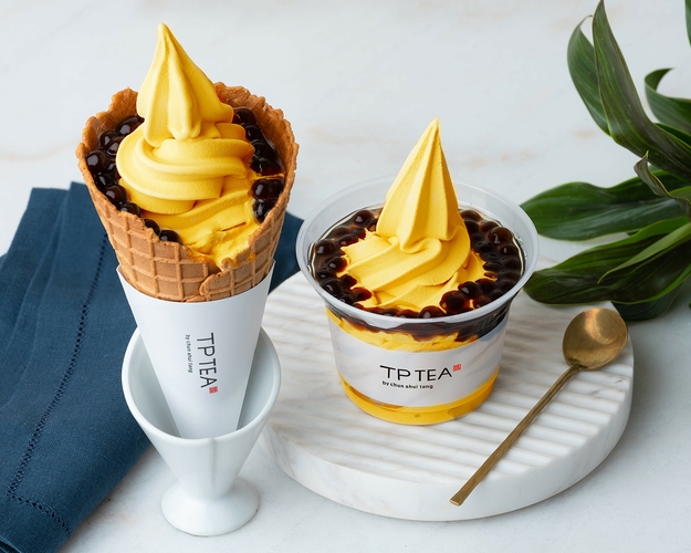 マンゴーソフトクリーム × もちもちタピオカが相性抜群🥭💚「タピオカマンゴーソフトクリーム」が6月5日（金）から新発売🌈『TP TEA』夏の定番ドリンク３種も同日発売🌺