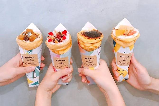 フルーツたっぷり？🥺✨阪急高槻駅前にある【 ROCCA & FRIENDS CREPERIE 】🍓🍇🍈