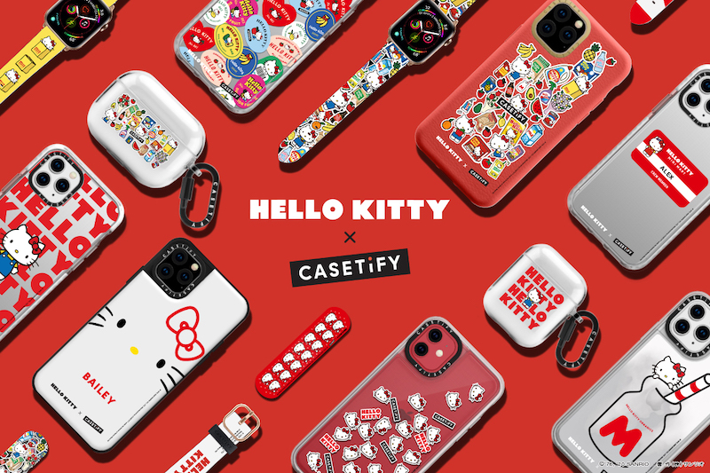 【CASETiFY】が「ハローキティ」とコラボレーション🎀❤️❤️ハローキティファンを虜にする愛らしいアレンジのあるラインナップに注目❣️🌈