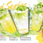 キウイの果肉たっぷり🥝💚「CoCo都可」キウイシリーズが期間限定発売✴️