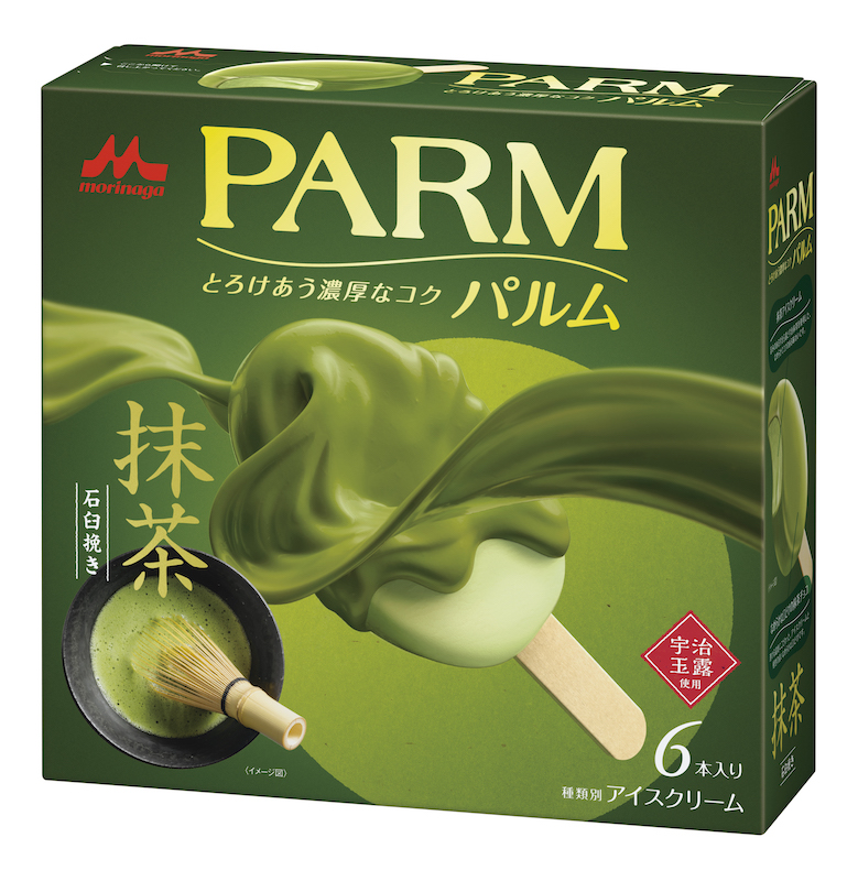 深い旨みが感じられる宇治玉露を使用した本格的な味わい🍵✨「PARM（パルム）　抹茶（6本入り）」9月7日（月）よりリニューアル発売💚