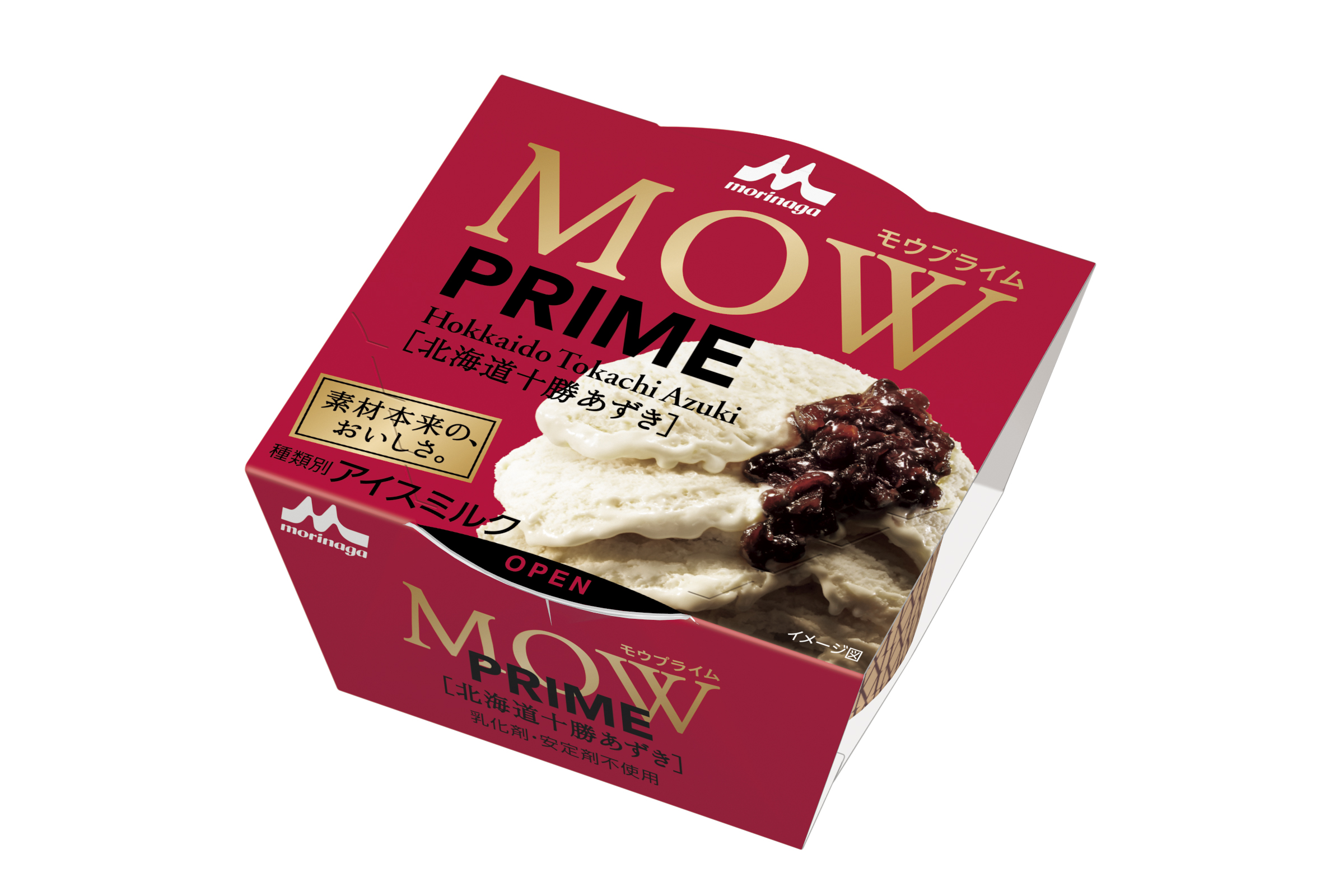 「MOW」ブランドから“新スイーツアイス”をお届けするシリーズ「MOW PRIME（モウ プライム）」が誕生🎉第1弾は北海道十勝あずき💕