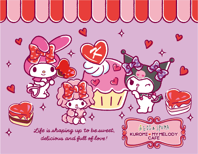 「KUROMI♡MY MELODY CAFE」でハロウィン仕様になったアフタヌーンティーセットなど後期メニューがスタート👻🧡