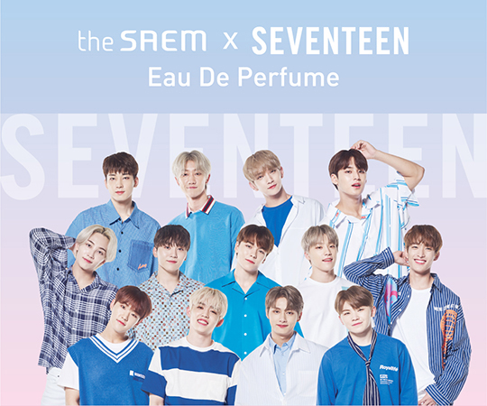 『the SAEM×SEVENTEEN』コラボフレグランス11月11日より販売開始🌈💙