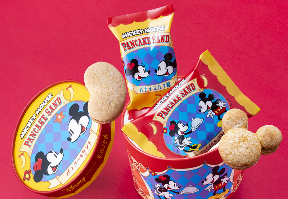 【 ディズニーファン必見！】ミッキーマウスのパンケーキサンドが全国通販に初登場！🎉🧡