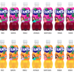 「ファンタ」 NiziU限定デザインボトルが登場🌈🌟4月19日〜全国で期間限定発売🍇🍊