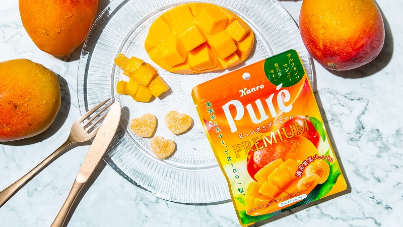 最高級マンゴーの贅沢な味わいを再現🥭✨「ピュレグミプレミアム　アルフォンソマンゴー」新発売🧡