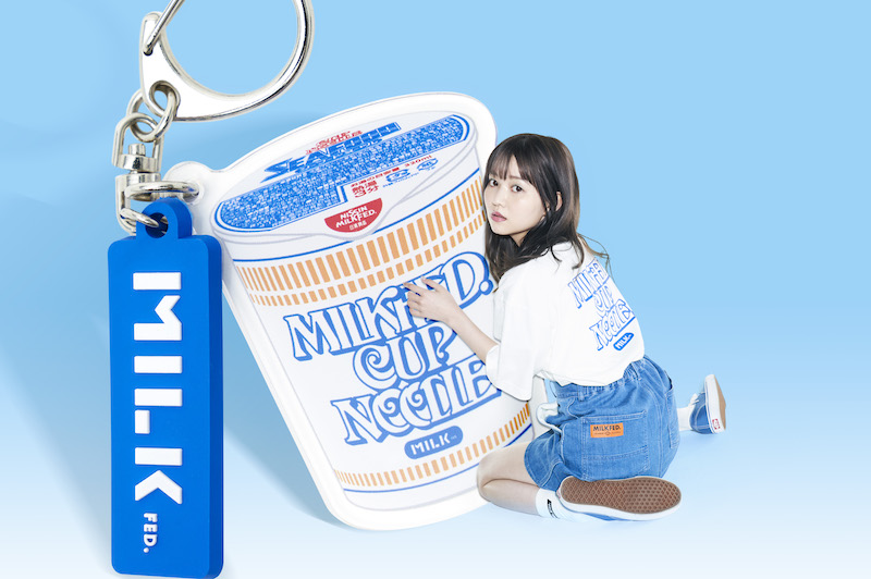 MILKFED.とカップヌードルのコラボコレクションが5月28日(金)に発売決定🌈💗