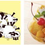 ひつじのショーンの世界観が楽しめるカフェに夏限定新メニューが登場🐑🍑💛