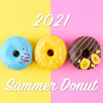 “ヘルシージャンクフード”の「2foods」より、ポップでカラフルな夏のスイーツドーナツが登場🌈🍩