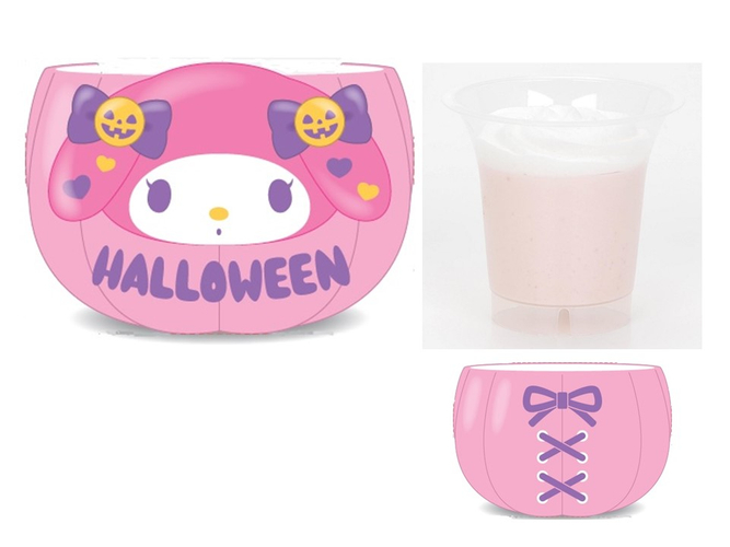 【ミニストップ】マイメロディ＆クロミのオリジナルハロウィンデザイン陶器カップ入りスイーツが登場🧁💗