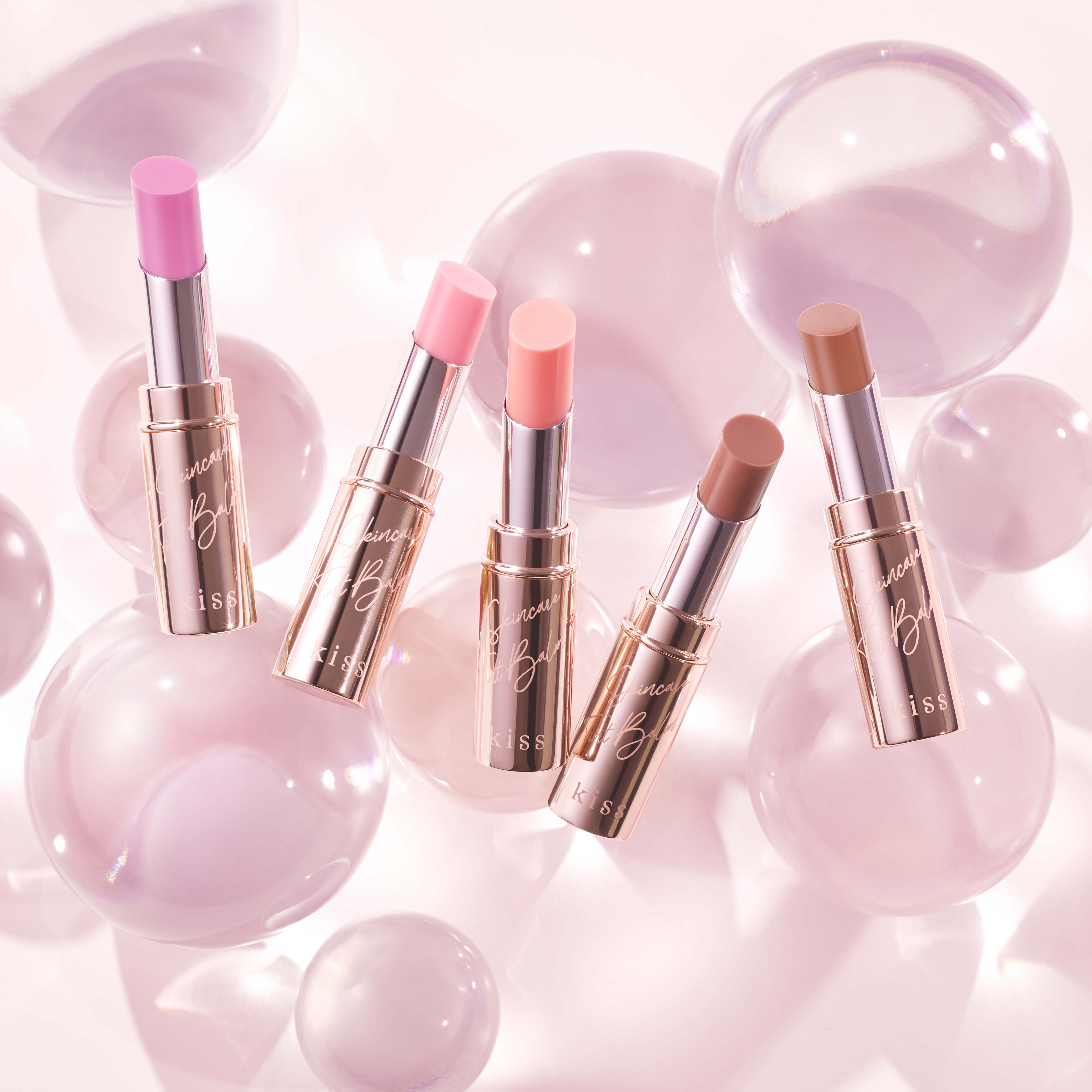 “kiss”から自然な血色感をプラスする「スキンケアティントバーム」が新登場💄💗