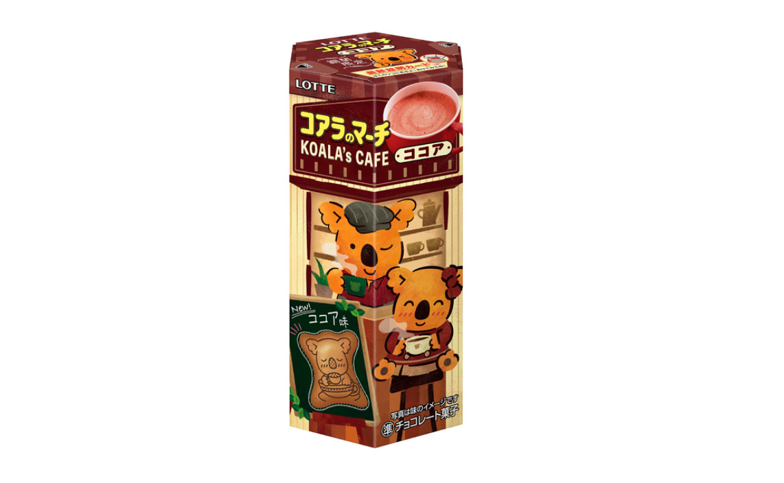 子供から大人まで大人気の“ココア味”のコアラのマーチが発売☕️🤎