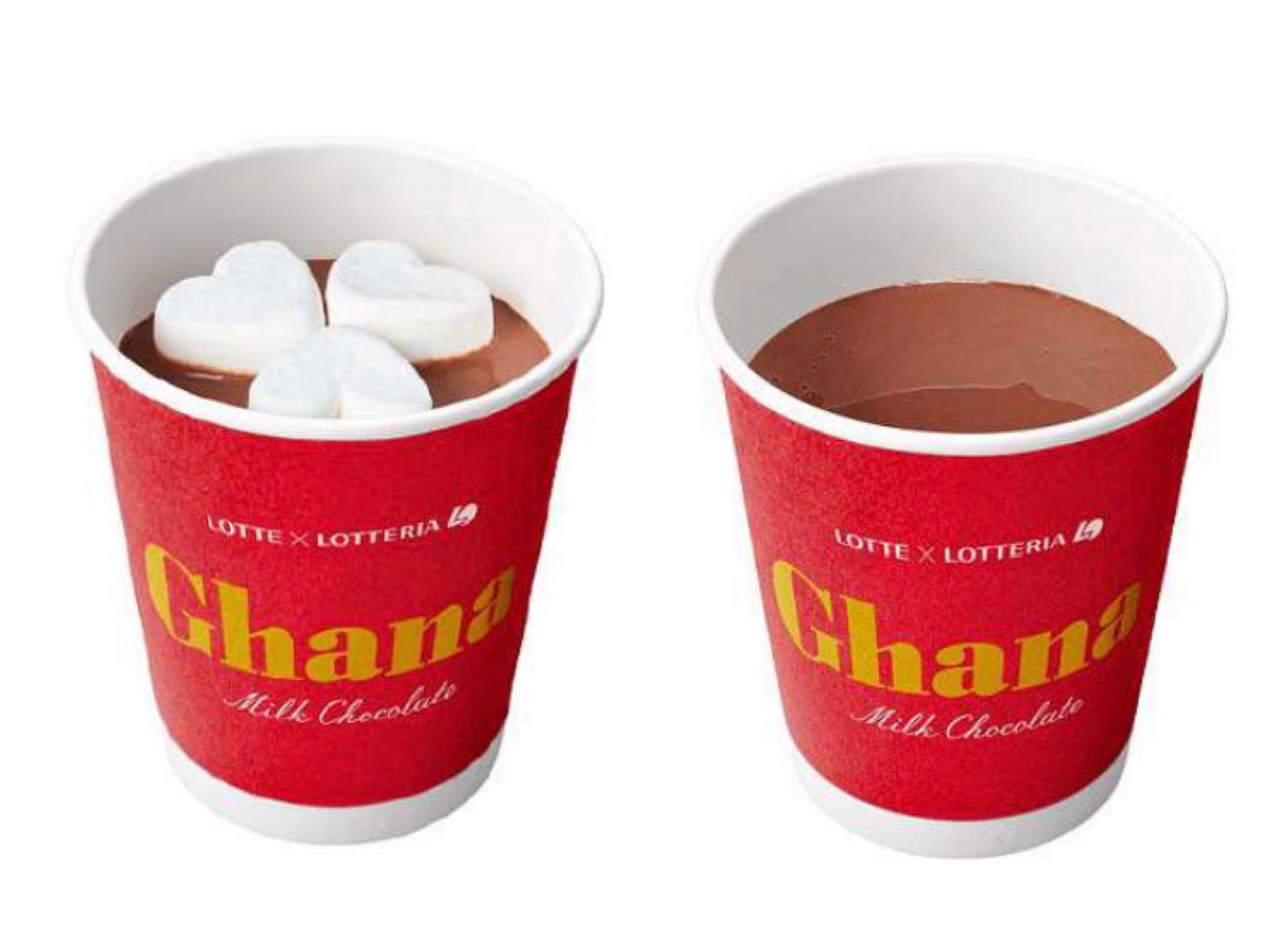 【ロッテリア】ガーナミルクチョコレートを使用した『ロッテリア Ghana Cafe』4商品が期間限定登場🍫🤎