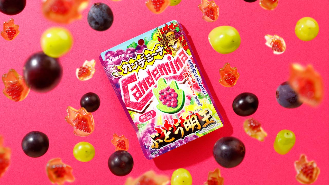 圧倒的なぶどうの存在感が楽しめる「カンデミーナグミぶどう明王」全国発売🍇💚