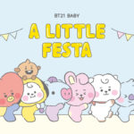 「BT21カフェ」第10弾～A LITTLE FESTA～開催決定🎉🌈