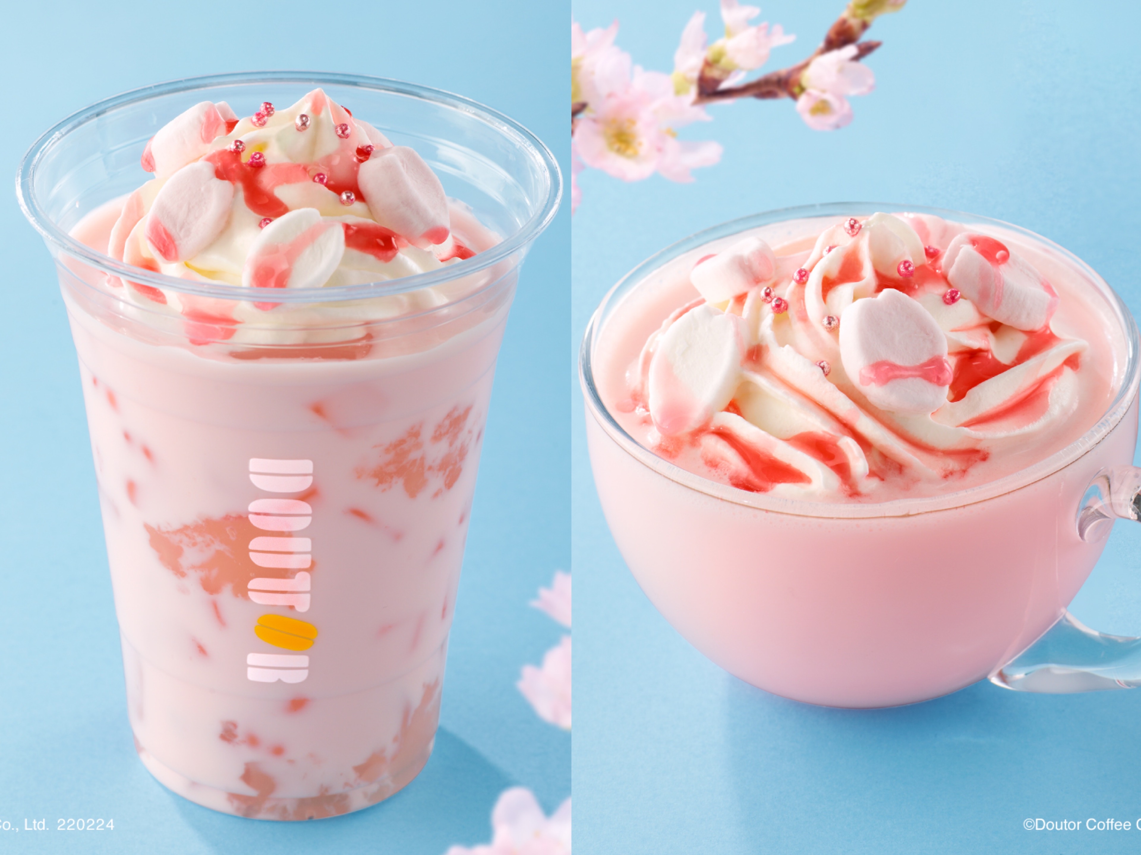 【＃春ドトール】ドトールコーヒーで第一弾「桜フェア」開催🌸季節限定ドリンクやフードを楽しもう✊🏻💖