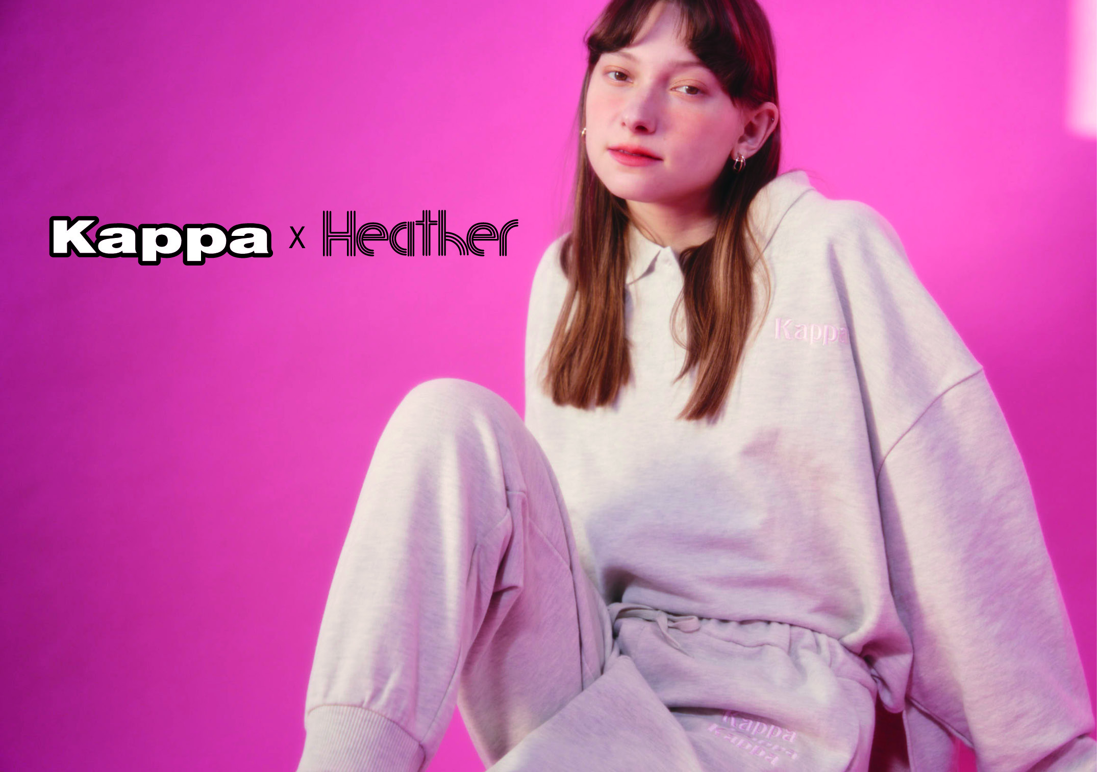 【Heather × Kappa】スポーティ×フェミニンな初コラボアイテムが2/4(金)〜発売👚💞