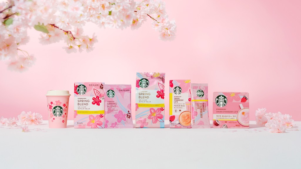 【スターバックス】春季限定「スターバックス® スプリング ブレンド」＆「サクラ ストロベリー ラテ」が登場☕️🍓🌸