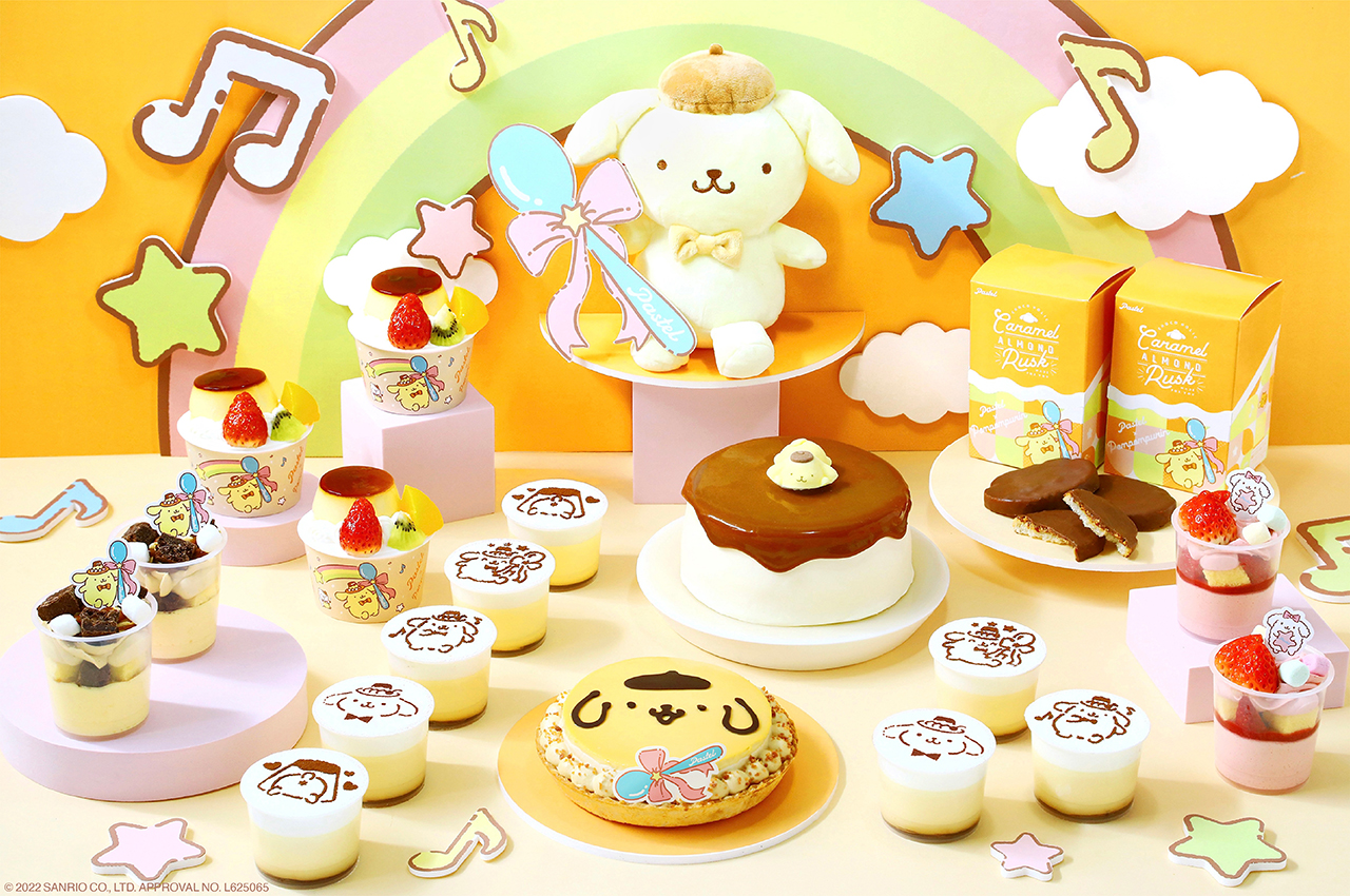 ＜ポムポムプリン💛＞Pastelから毎年恒例の可愛いコラボスイーツが登場🍮💫