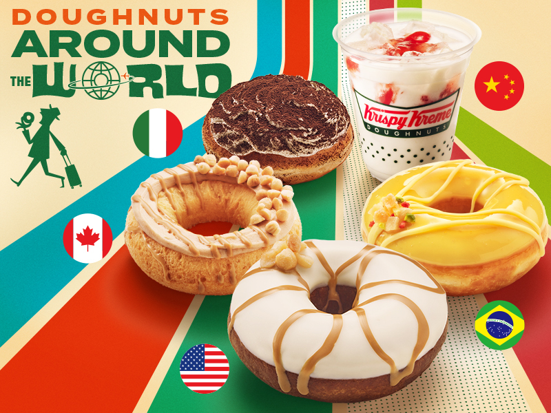 【KKDJ】ドーナツで世界旅行✈️🍩『DOUGHNUTS AROUND THE WORLD』が始まるよ！🌐💞