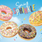 春の到来をお祝いするハッピーカラーのドーナツが登場😳🌸『Spring SPRINKLE』2022年4月13日(水)より期間限定販売🍩🌈✨