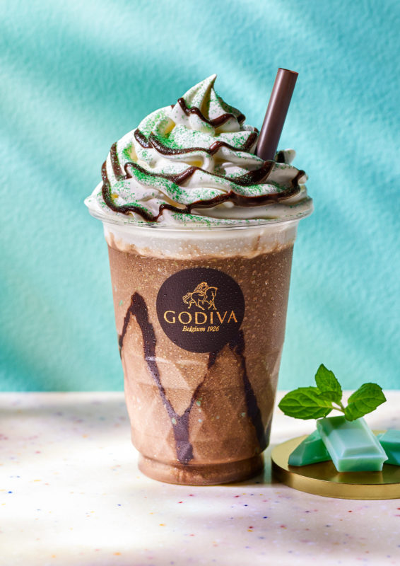 【GODIVA】ゴディバ史上初！爽やかなチョコミント味のショコリキサー登場「ショコリキサー チョコミント」4月15日(金)より数量・期間限定販売😋🍦🍫🌿🤍