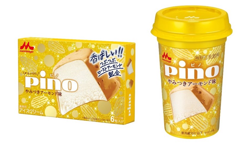 「ピノ やみつきアーモンド味」アイス＆ドリンク5月17日(火)から新発売🥰🥤💓