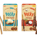 【ポッキー】一足早く夏気分が味わえる夏季限定「塩バニラポッキー」、「ココナッツポッキー」5月10日(火)より数量限定で発売😳🍦🥥🤍🤍