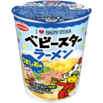 ベビースターラーメン人気定番の味“うましお味”がコラボカップめんに😳🍜🍥エースコック『ベビースターラーメン カップめん うましお味』が6月13日(月)に発売🌟