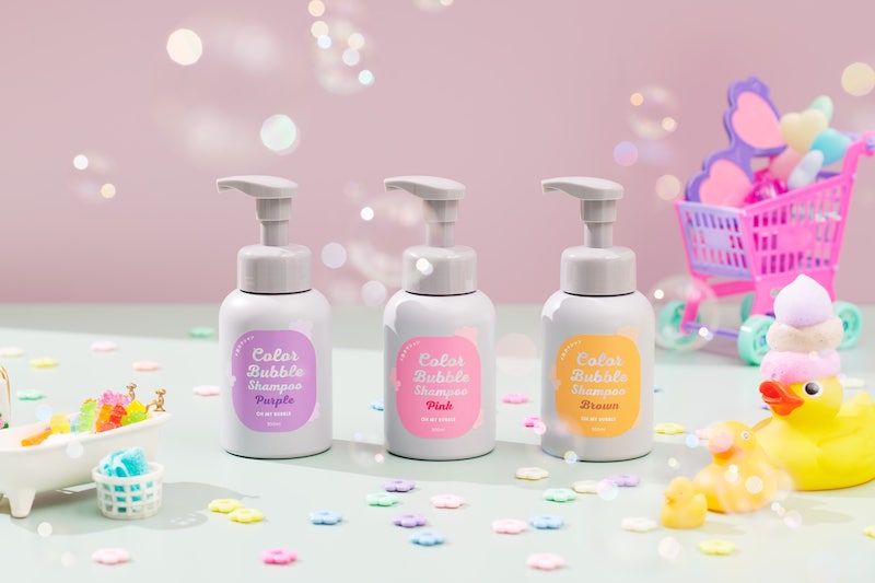 【泡カラーシャンプー】「OH MY BUBBLE」泡で出てくるカラーバブルシャンプーが6月8日(水)新登場🫧🧴