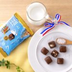 【ブラックサンダー】チョコ好きも満足🍫夏に食べたい『ブラックサンダーひとくちサイズ 塩とミルク』7月11日(月)からコンビニ限定で新発売🐮🥛🤍