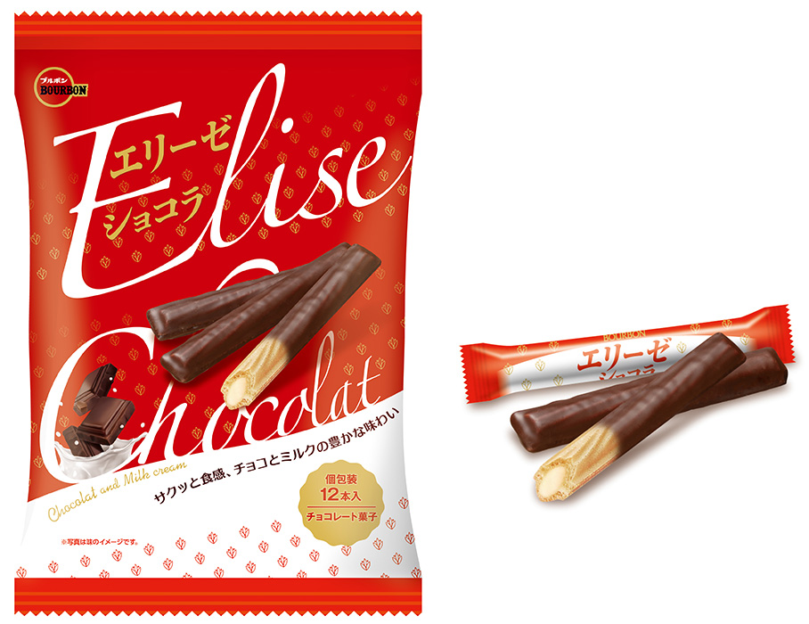 【新作お菓子!!】ロングセラーのおいしさを新感覚で☺️💭「エリーゼショコラ」を9月27日(火)に新発売🍫🤎💗