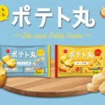 【新作お菓子!!】ポテト×チーズの美味しい組み合わせ😋小粋なひとくちサイズのポテトスナック菓子『ポテト丸』に新定番の＜チーズ味＞が9月5日(月)に発売🥰🧀🍟💛