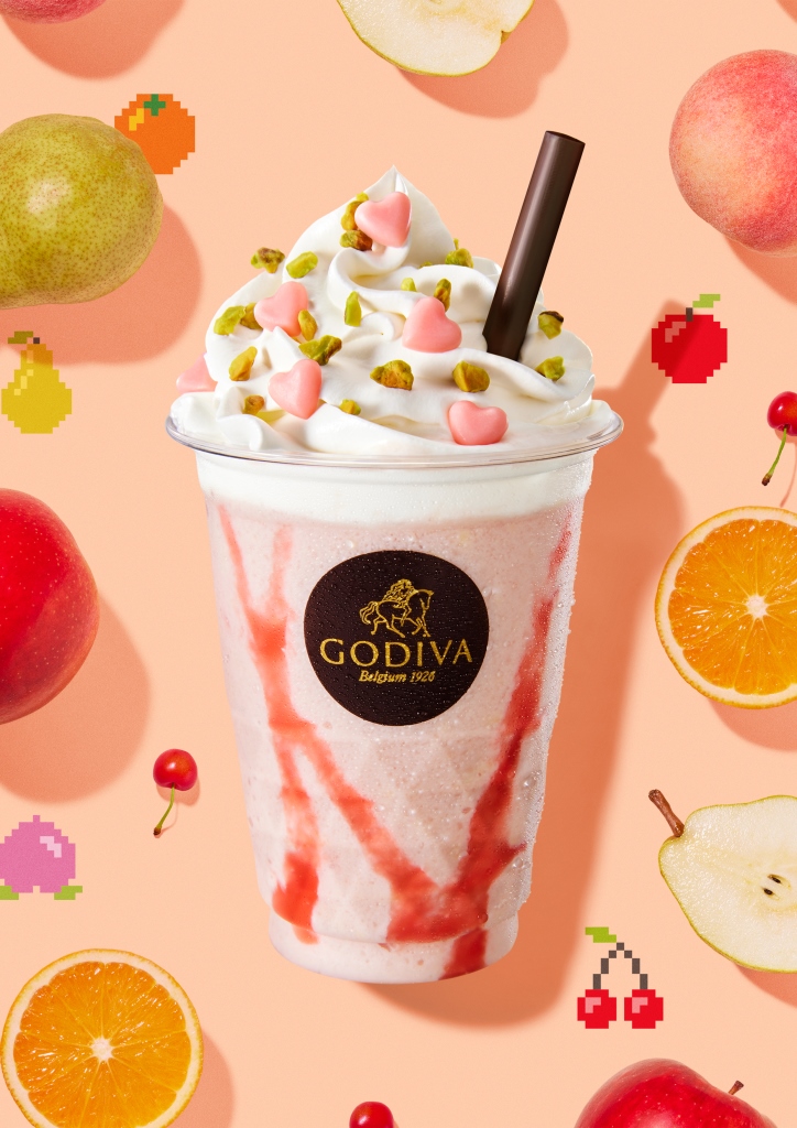 【GODIVA】バレンタインデー・ホワイトデーシーズン限定チョコレートドリンクゴディバ「ミックスフルーツ ショコリキサー」が1月6日(金)から発売🥹🍫💝💕