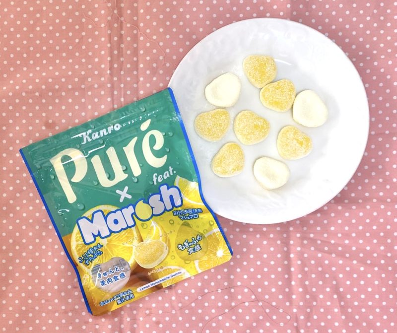 【編集部食レポ📝】ピュレグミ」と「マロッシュ」夢のコラボレーションが実現！「ピュレグミ×マロッシュ レモン」を食べてみた😳🍋💘発売場所や味を徹底解説✏️