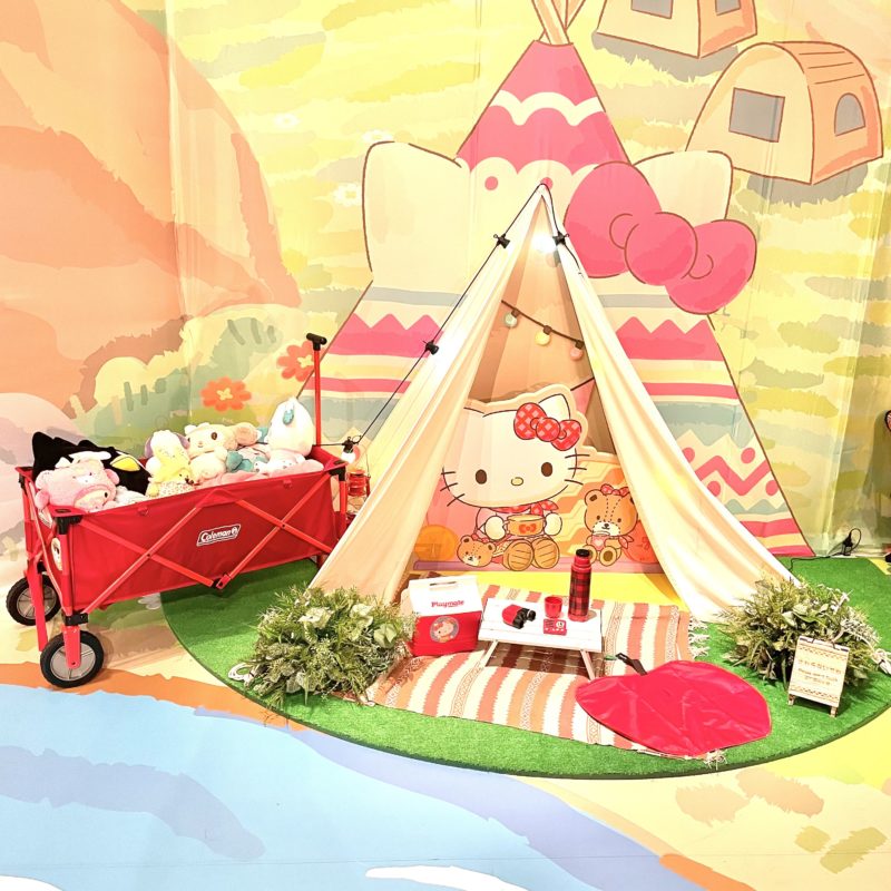 【編集部レポ📝】涼しい屋内でキャンプ気分が楽しめる「ピューロキャンプサイト」を公開🏕キャンプがテーマの新イベント「Puroland Camp」7月7日(金)から開催🐱💖