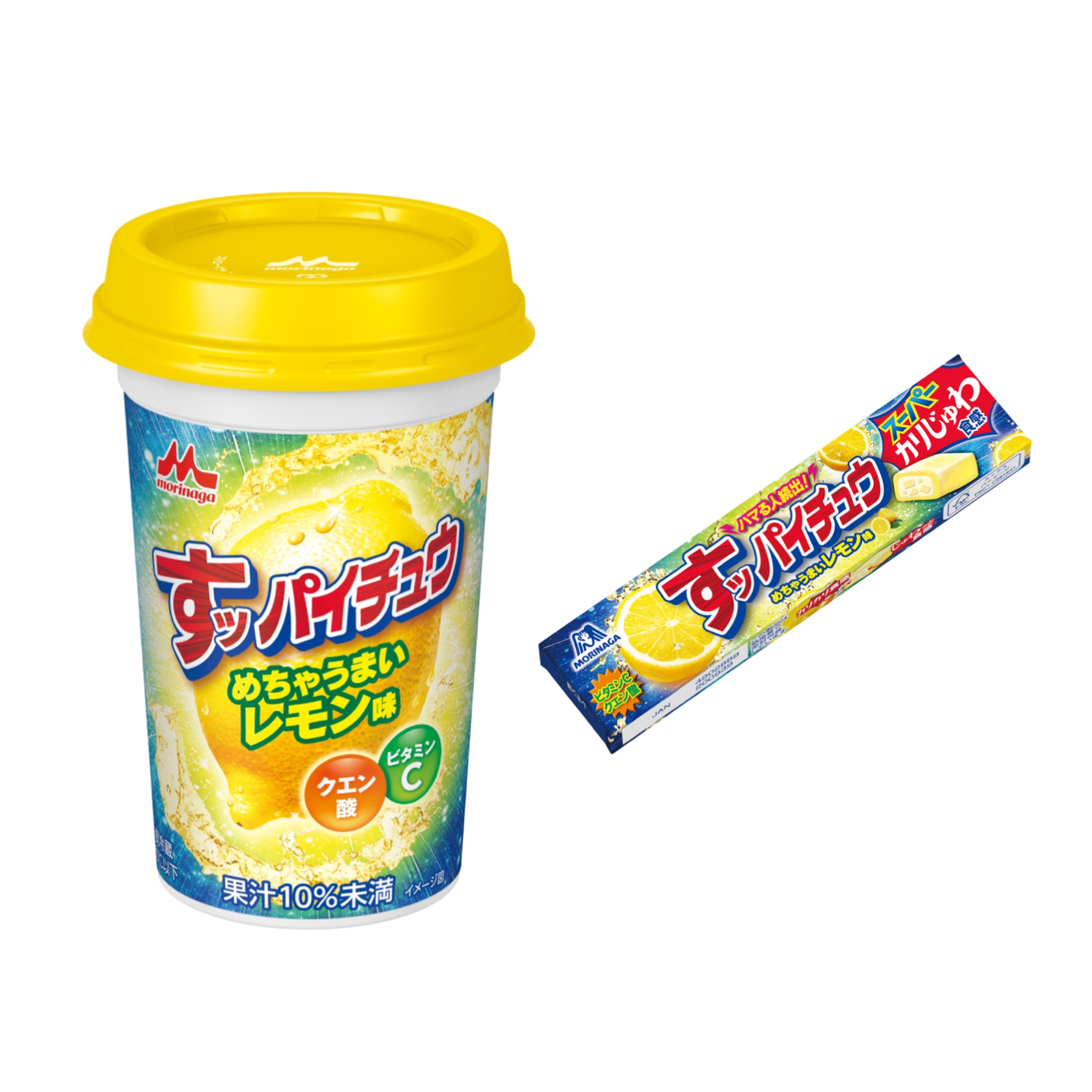 【新作ドリンク】暑い夏にぴったり！酸味がおいしいあのお菓子がドリンクになって登場！「すッパイチュウ めちゃうまいレモン味」8月1日(火)より数量限定発売😽🍋🥤