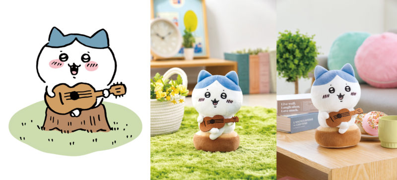 【ちいかわ】『ひとりごつ』を歌うハチワレの動くぬいぐるみが登場🐱🤍💙