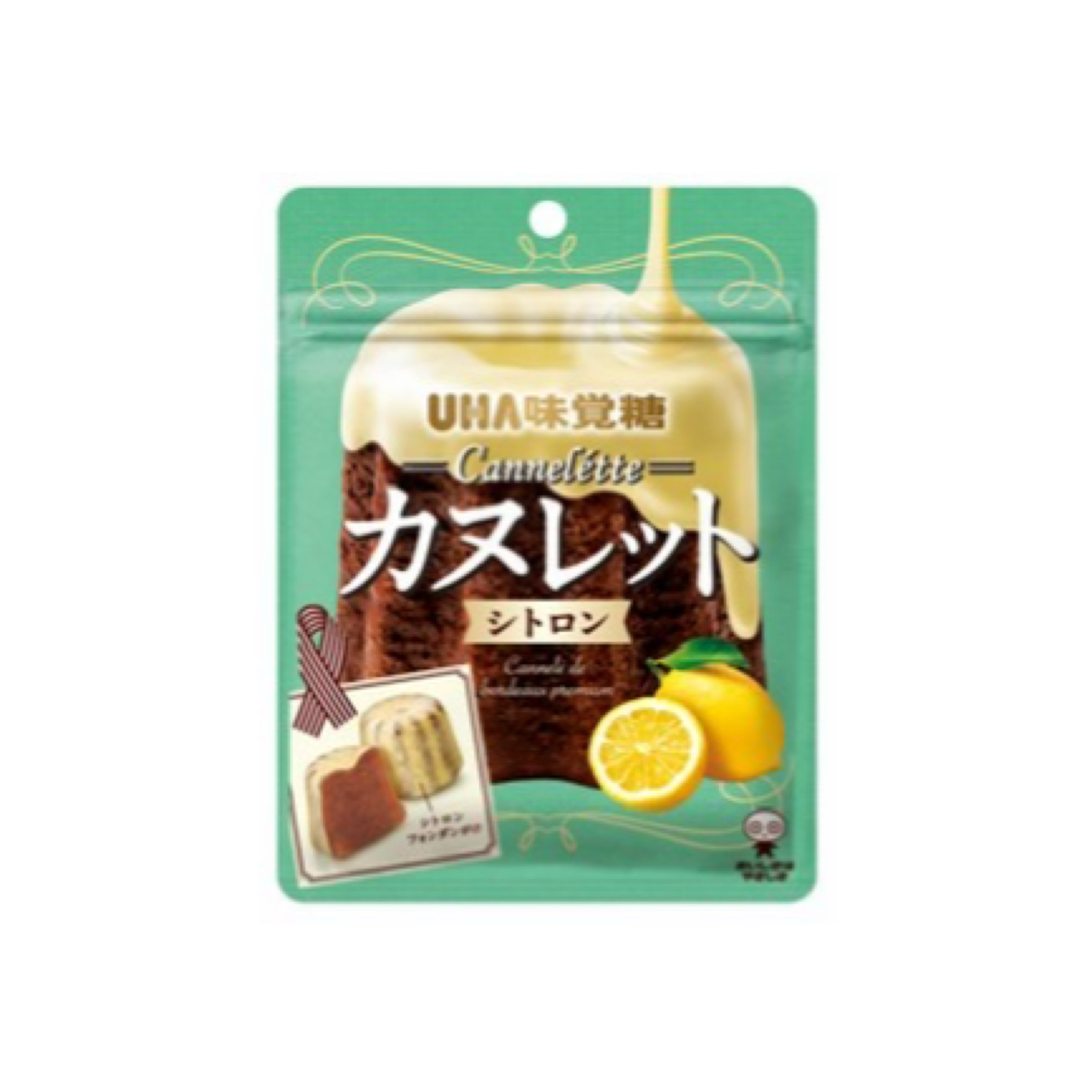 【新作お菓子】ひとくちのカヌレ「カヌレット」から新味登場！UHA味覚糖「カヌレット シトロン」10月30日(月)より新発売🍋🤎🎀