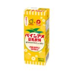 【注目ドリンク】パイナップル風味ではなく「パインアメ」を豆乳で再現！「豆乳飲料 パインアメ 200ml」3月1日(金)より発売🍍🤍✨