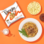 【編集部レポ📝】韓国発の次世代パスタ❕沼る食感が話題の「tangle(テングル)」の味やアレンジの仕方を紹介😋🍝🇰🇷🧡