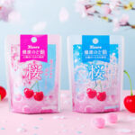 【新作お菓子!!】待望の「桜」がパワーアップして今年も登場✨カンロ「健康のど飴桜」1月14日(火)発売☺️🌸🤍