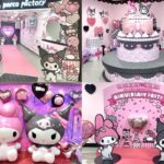 【編集部レポ📝】マイメロディ50周年、クロミ20周年記念「ふたりのお祝いパーティ」をテーマにした展覧会『MY MELODY♡KUROMI ANNIVERSARY PARTY』1月10日(金)より池袋PARCOにて開催🎀💗🖤🎉