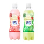 【新作ドリンク!!】「カルピスソーダ」から国産いちごとメロンのクリームソーダ2品発売🤤🍹🫧💖💚