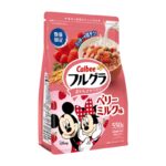 【新作グルメ!!】「フルグラ®」にミッキー型のいちごのトッピングが入った『フルグラ® ベリーミルク味』を4月7日（月）から全国で数量限定発売🐭🫐🍼♥️💕