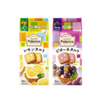 【新作お菓子!!】パレットみたいにカラフルなタルト風ソフトクッキーの新作✨不二家 「パレッティエ（レモンタルト）／パレッティエ（ピオーネタルト）」を4月8日（火）全国発売😋🍋🍇🍪🤍
