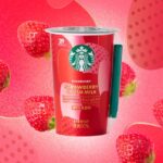 【新作ドリンク!!】スターバックス® チルドカップ 「ストロベリークラッシュミルク」全国のファミリーマート限定で5月20日(火)より新発売🤤🥤🍓💖