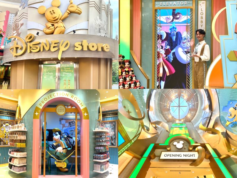 【編集部レポ📝】『ディズニーストア 東京ディズニーリゾート店』リニューアルオープン💫 店舗限定!オープン25周年を記念したコレクションをはじめ、 「魔法が満ちあふれた、映画のオープニングナイト」をイメージした店舗をお披露目🐭🪄💖✨