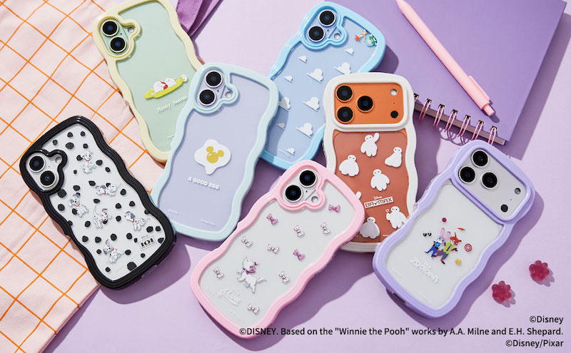 iPhone 17シリーズ対応📲「ディズニー&ピクサーキャラクター」デザインの”うねうねケース”が10月21日に登場〰️🐭💖✨